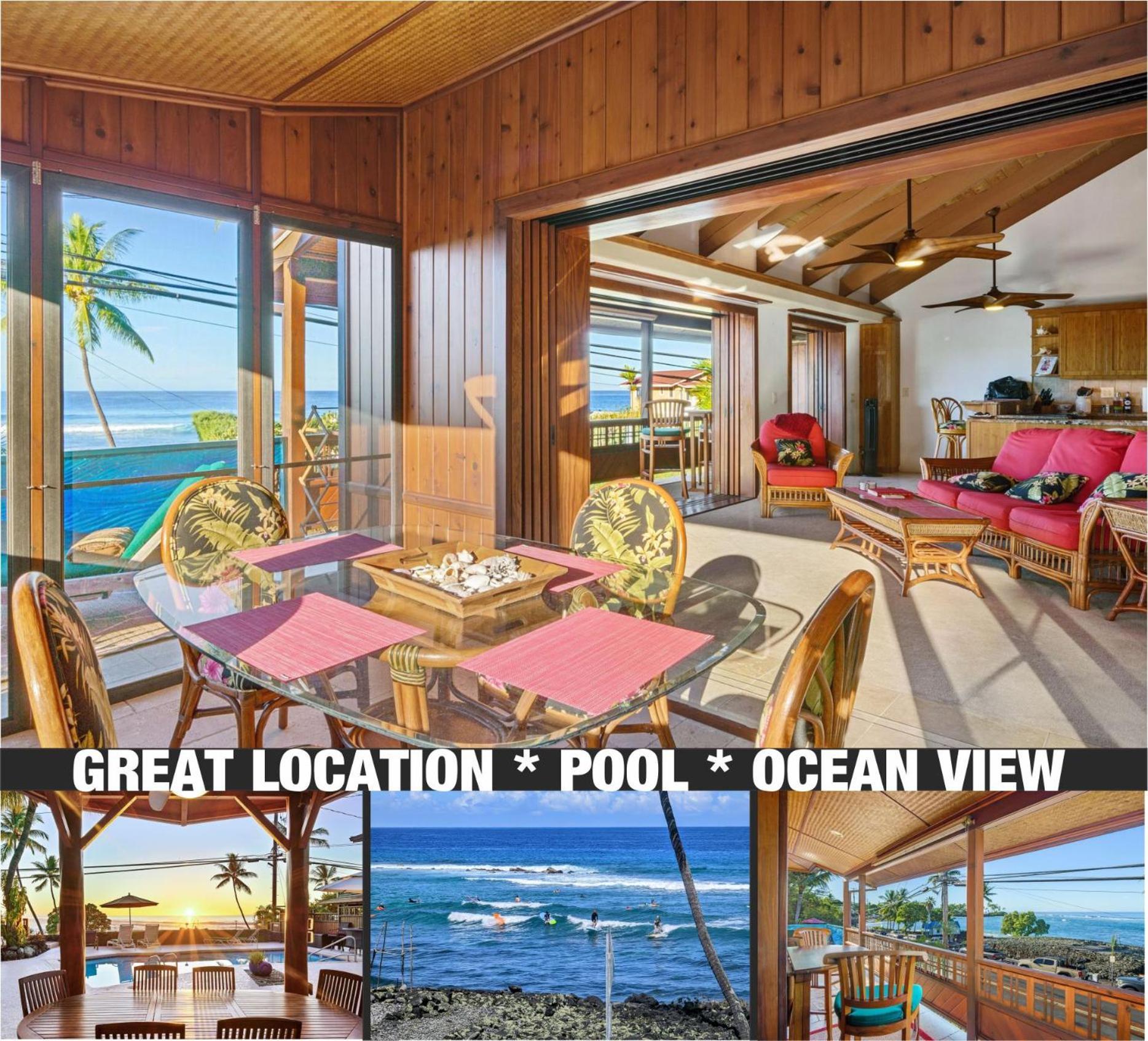 Seaspray Oceanview Διαμέρισμα Καϊλούα-Κόνα Εξωτερικό φωτογραφία
